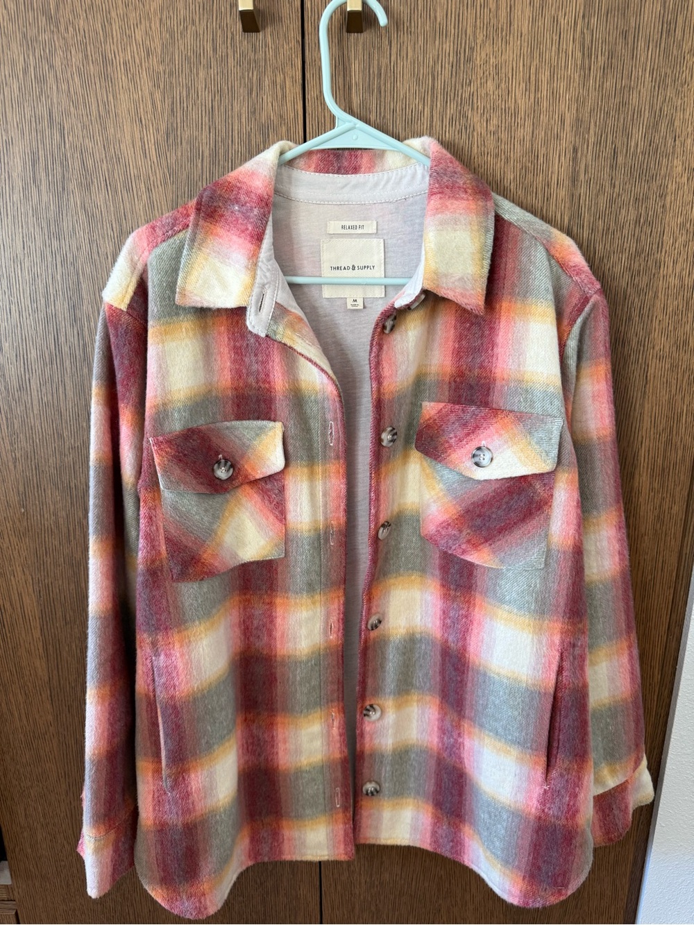 Thread & Supply Chandler Plaid Shacket